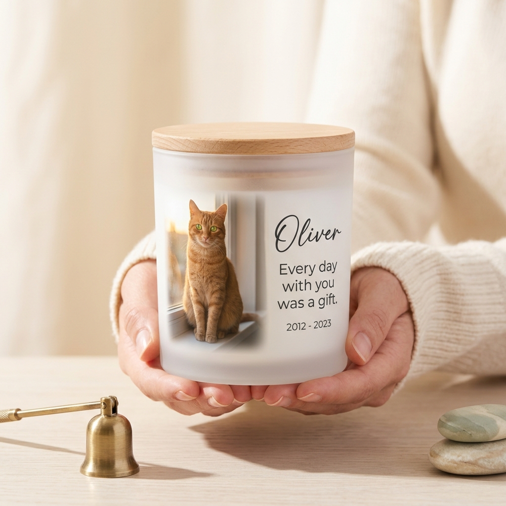 Cat Loss Sympathy Candle — For when the quiet gets too loud.