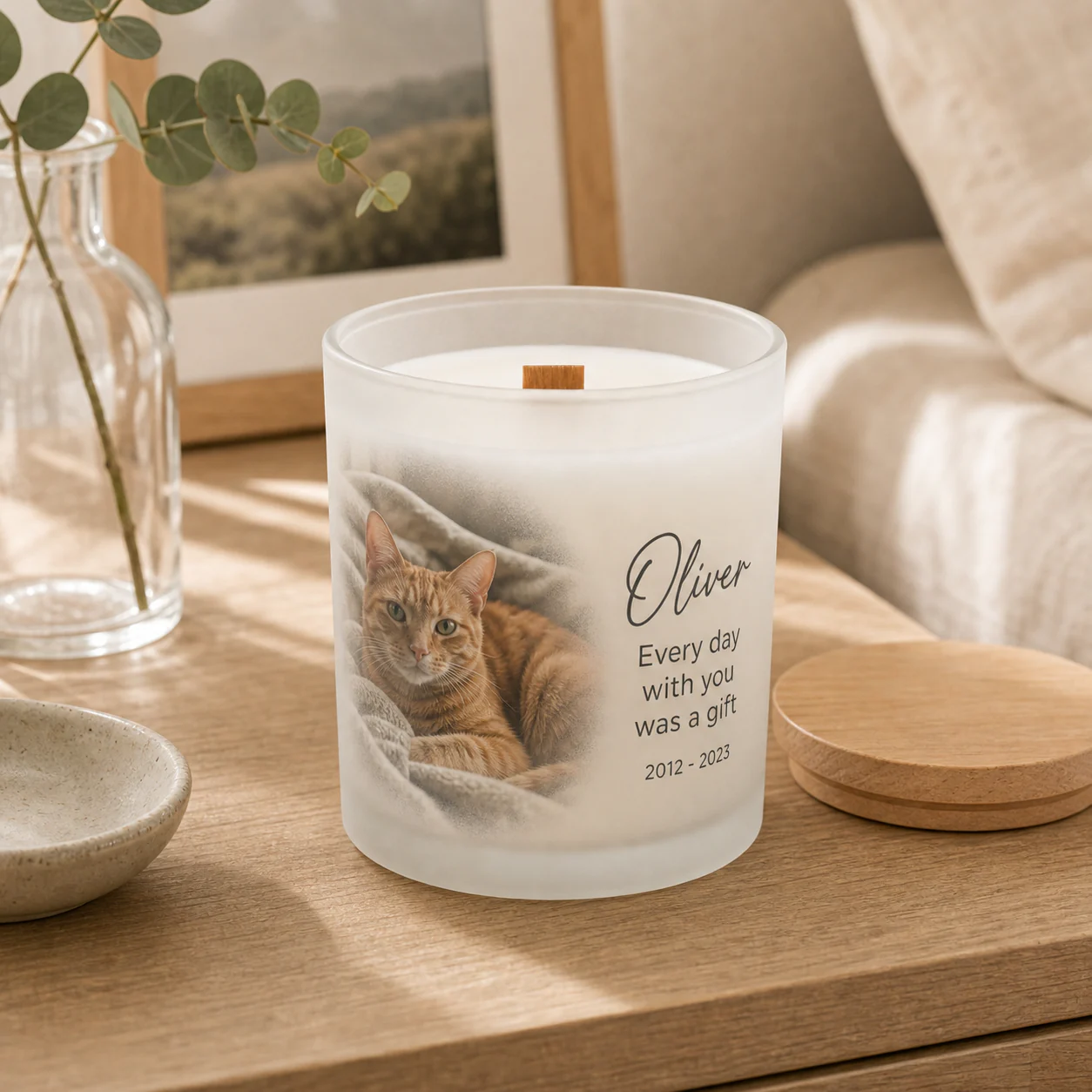 Cat Loss Sympathy Candle: For the quiet corner that feels different now.