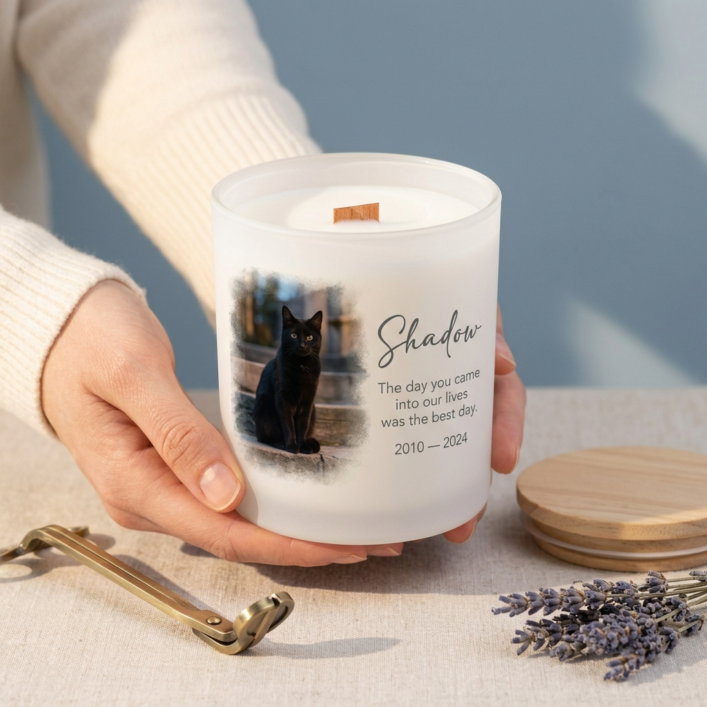 Pet Anniversary Candle — The day they came into our lives.