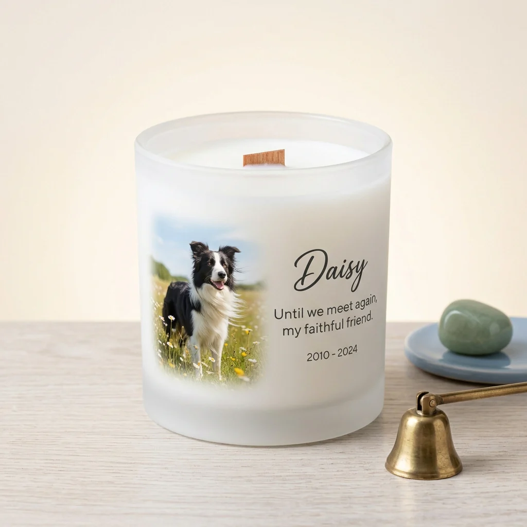 Pet Loss Remembrance Candle: For ordinary days when you still want them close.