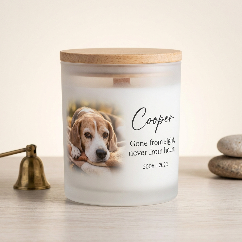 Pet Sympathy Candle — When words aren't enough.